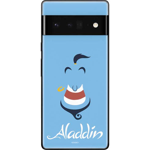 Disney Aladdin Genie Outline Art Google Pixel 6 Pro Skin